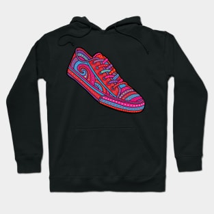 Colorful Sneaker Design Hoodie